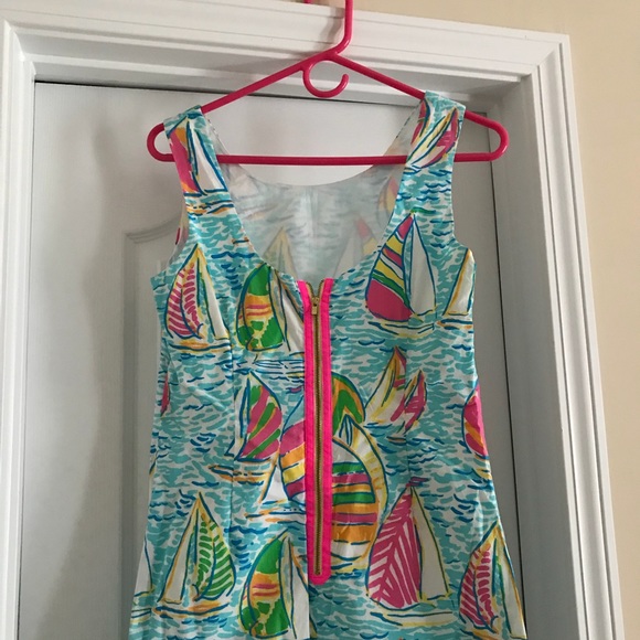 Lilly Pulitzer Shift Mini Dress, size 4 - Picture 2 of 3